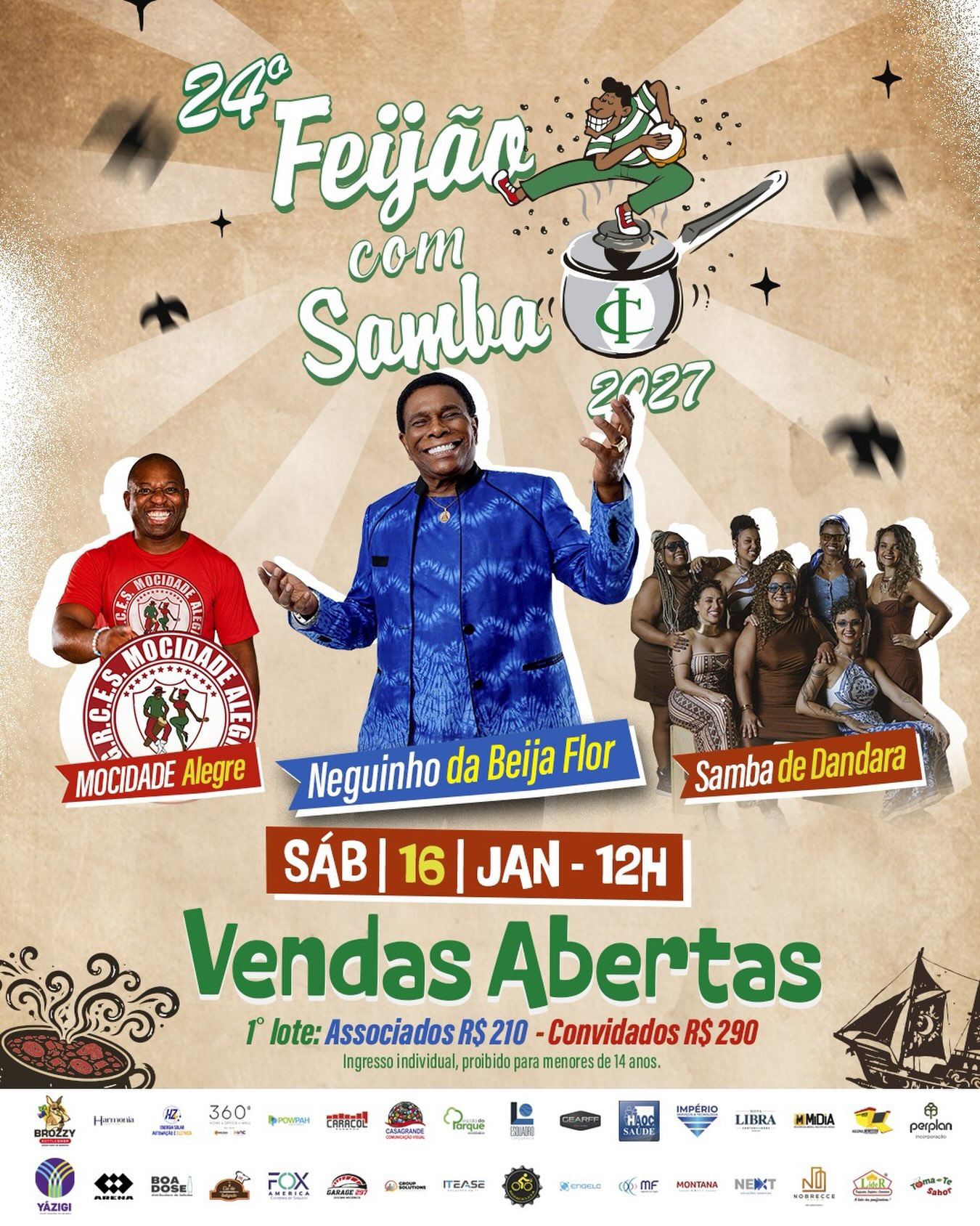 24º Feijão com Samba