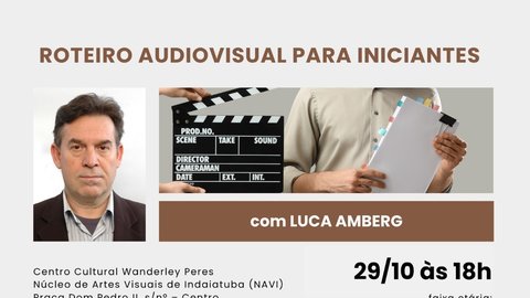 Oficina Roteiro Audiovisual para Iniciantes