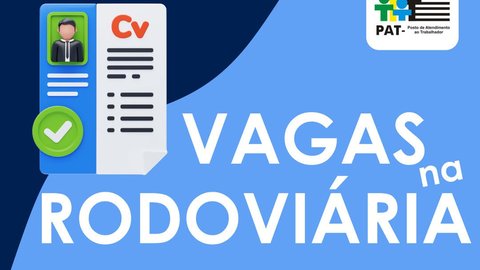 Vagas na Rodoviária