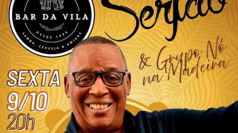 Sextou no Bar da Vila com Serjão e Grupo Nó na Madeira