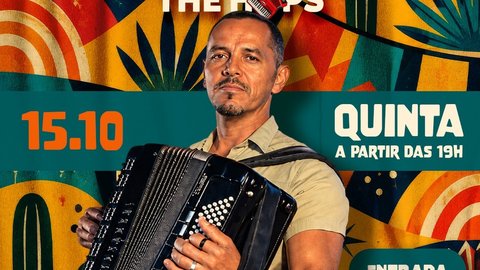 Forró no The Hops com Tom Santana