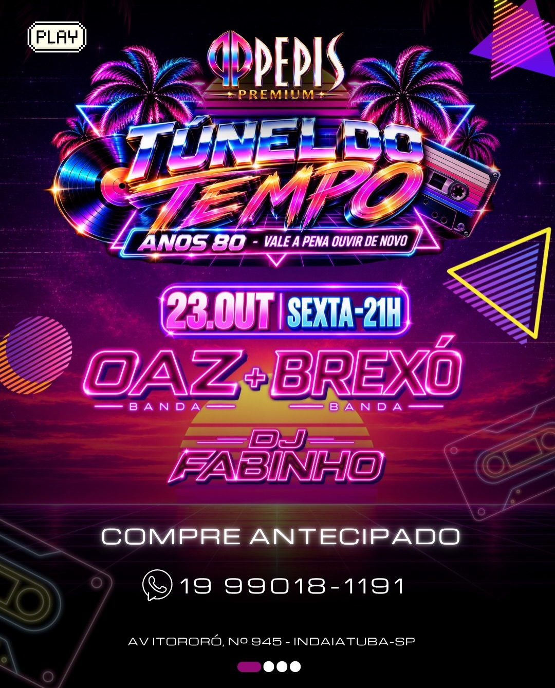 Túnel do Tempo — Especial Anos 80