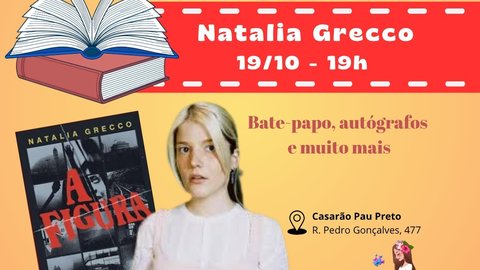 Festival Literário: Encontro com Natalia Grecco