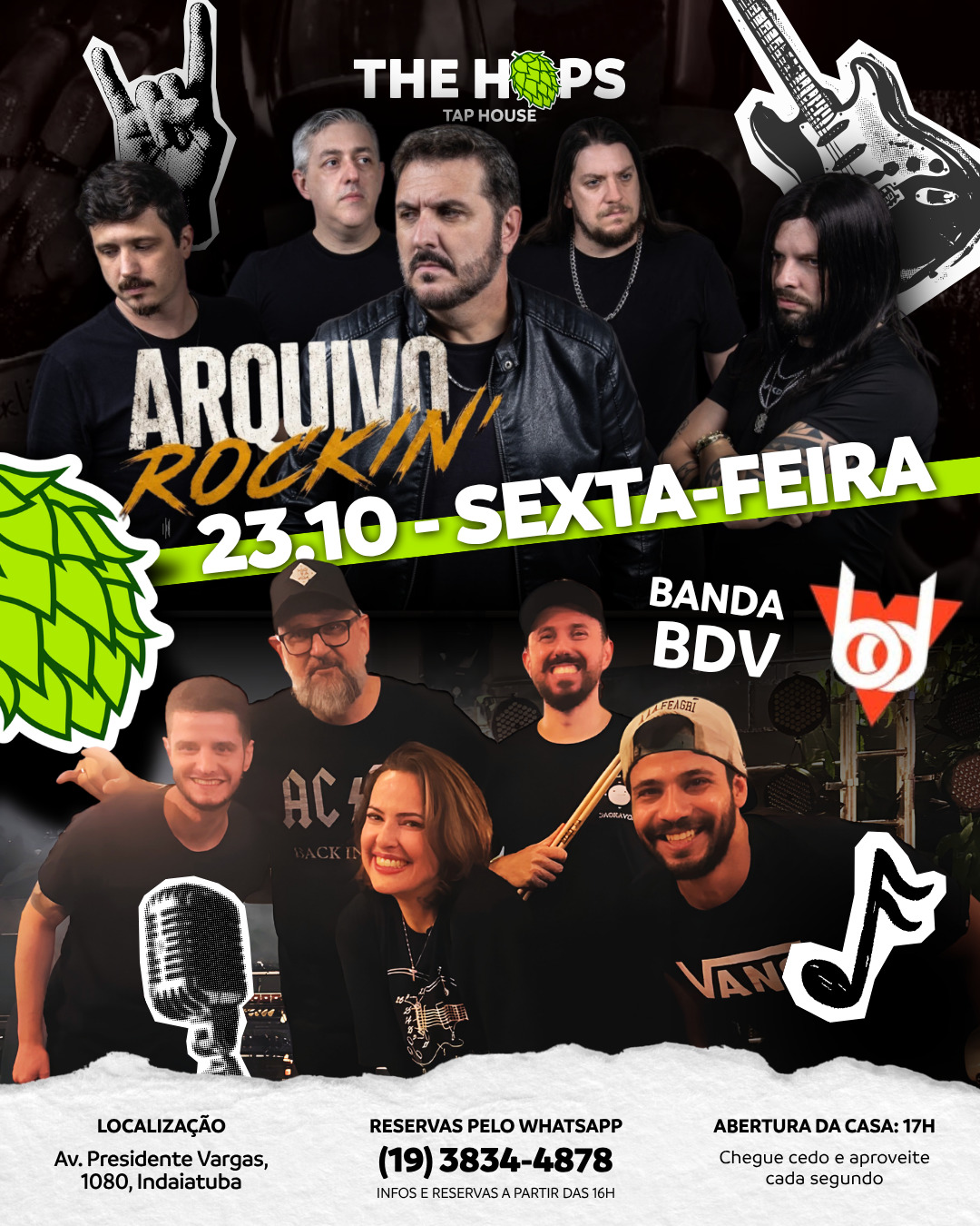 Arquivo Rockin' com Banda BDV