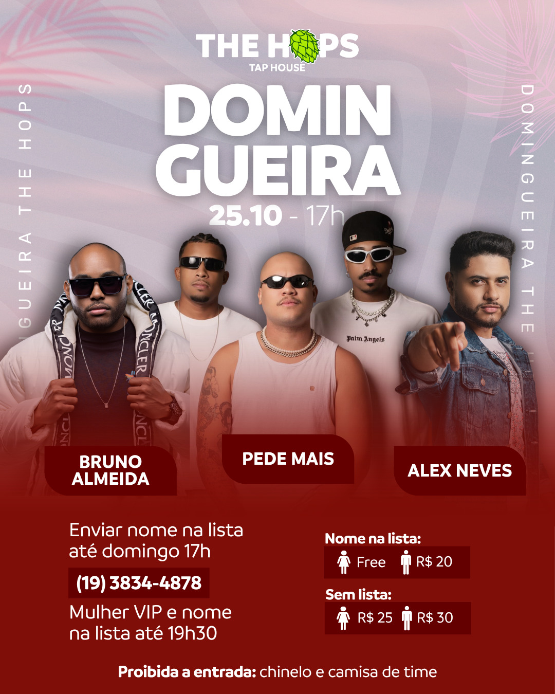 Domingueira com Bruno Almeida, Pede Mais e Alex Neves