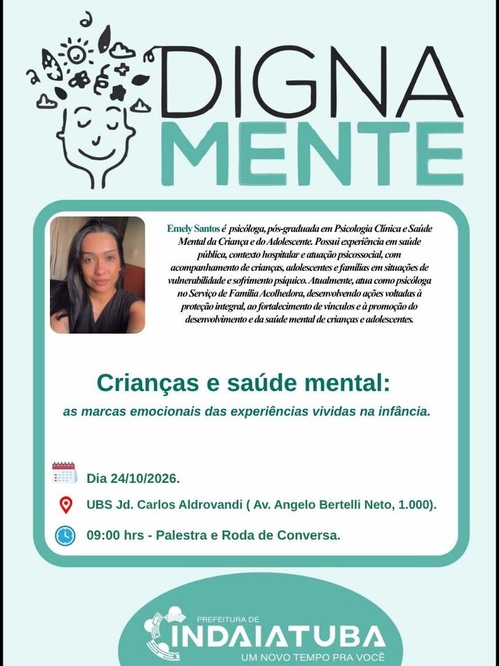 Projeto DignaMente: Crianças e saúde mental