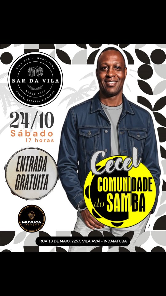 Cecel Comunidade do Samba no Bar da Vila