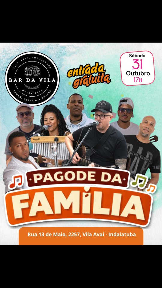 Pagode da Família no Bar da Vila