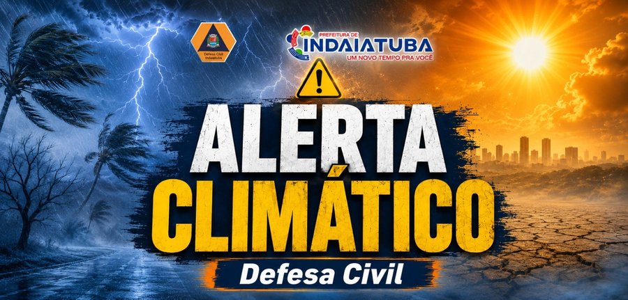 Defesa Civil alerta para possibilidade de chuva forte em Indaiatuba entre terça (29) e quinta-feira
