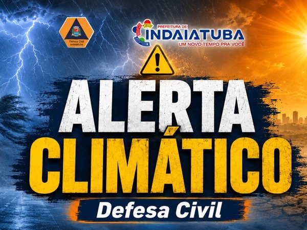 Defesa Civil alerta para possibilidade de chuva forte em Indaiatuba entre terça (29) e quinta-feira