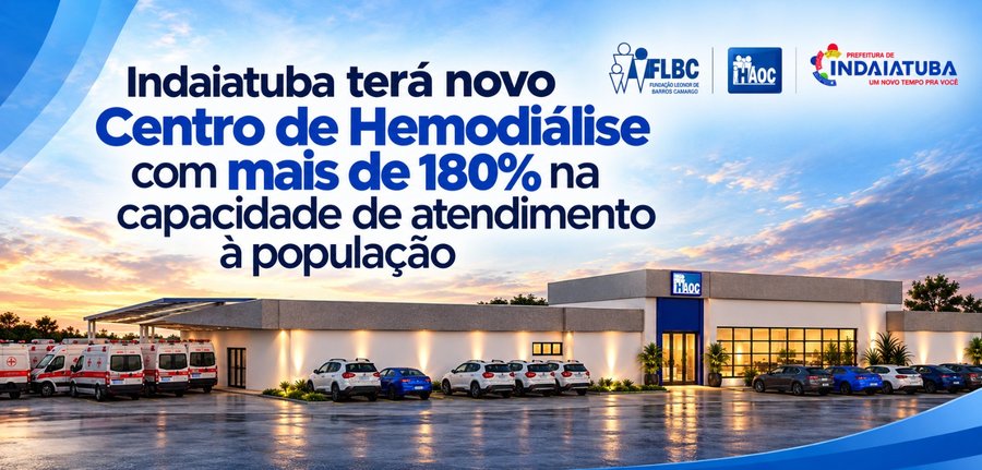 Indaiatuba terá novo Centro de Hemodiálise com mais de 180% na capacidade de atendimento à população