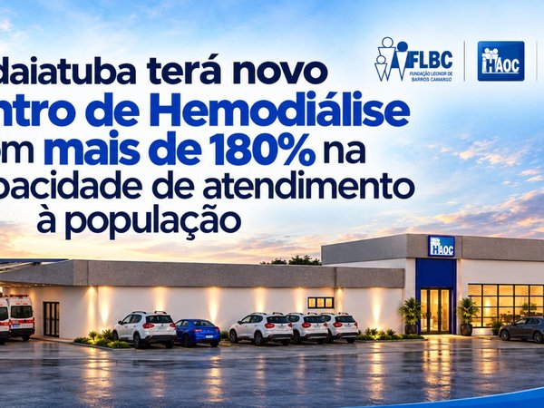 Indaiatuba terá novo Centro de Hemodiálise com mais de 180% na capacidade de atendimento à população