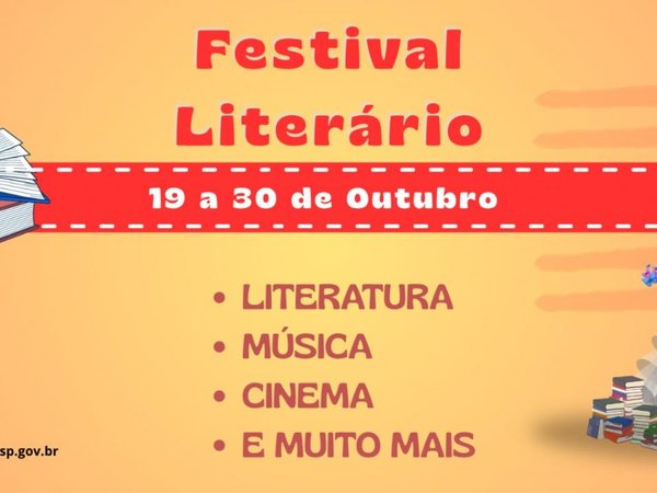 Festival Literário de Indaiatuba terá programação diversificada de 19 a 30 de outubro