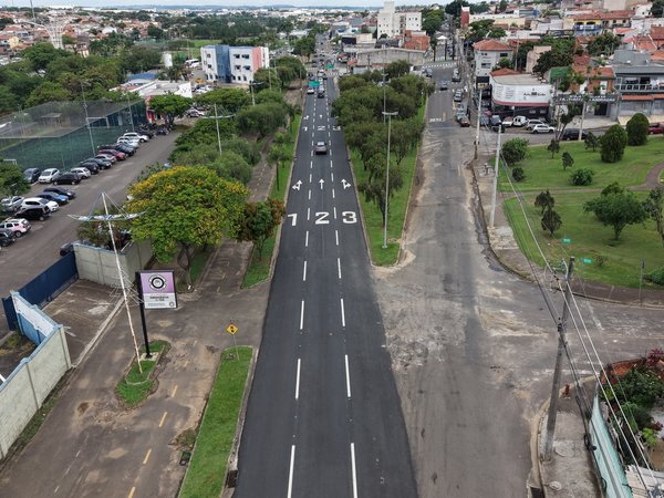 Recapeamento do segundo trecho da Marginal do Parque Ecológico é concluído