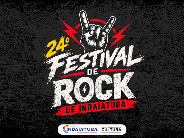 24º Festival de Rock de Indaiatuba acontece no Espaço VIBER nos dias 7 e 8 de novembro
