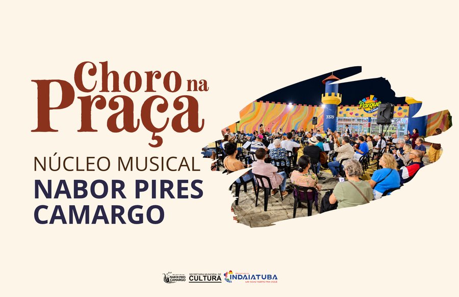 Choro na Praça acontece nesta quarta-feira, 28 de outubro, no Parque da Criança